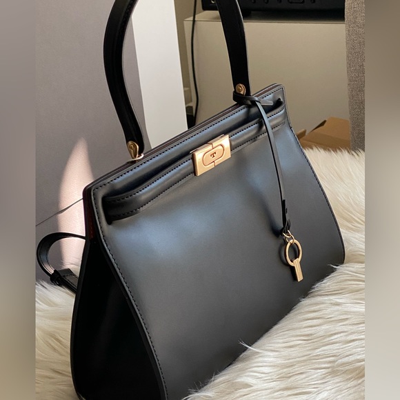 55814 - Tory Burch Lee Radziwill Small Satchel - Picture 2 of 14